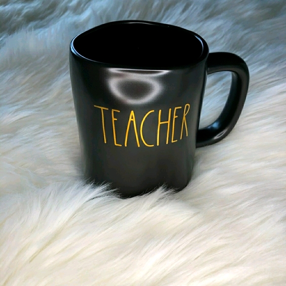 Rae Dunn Other - Golden "Teacher" Rae Dunn Mug